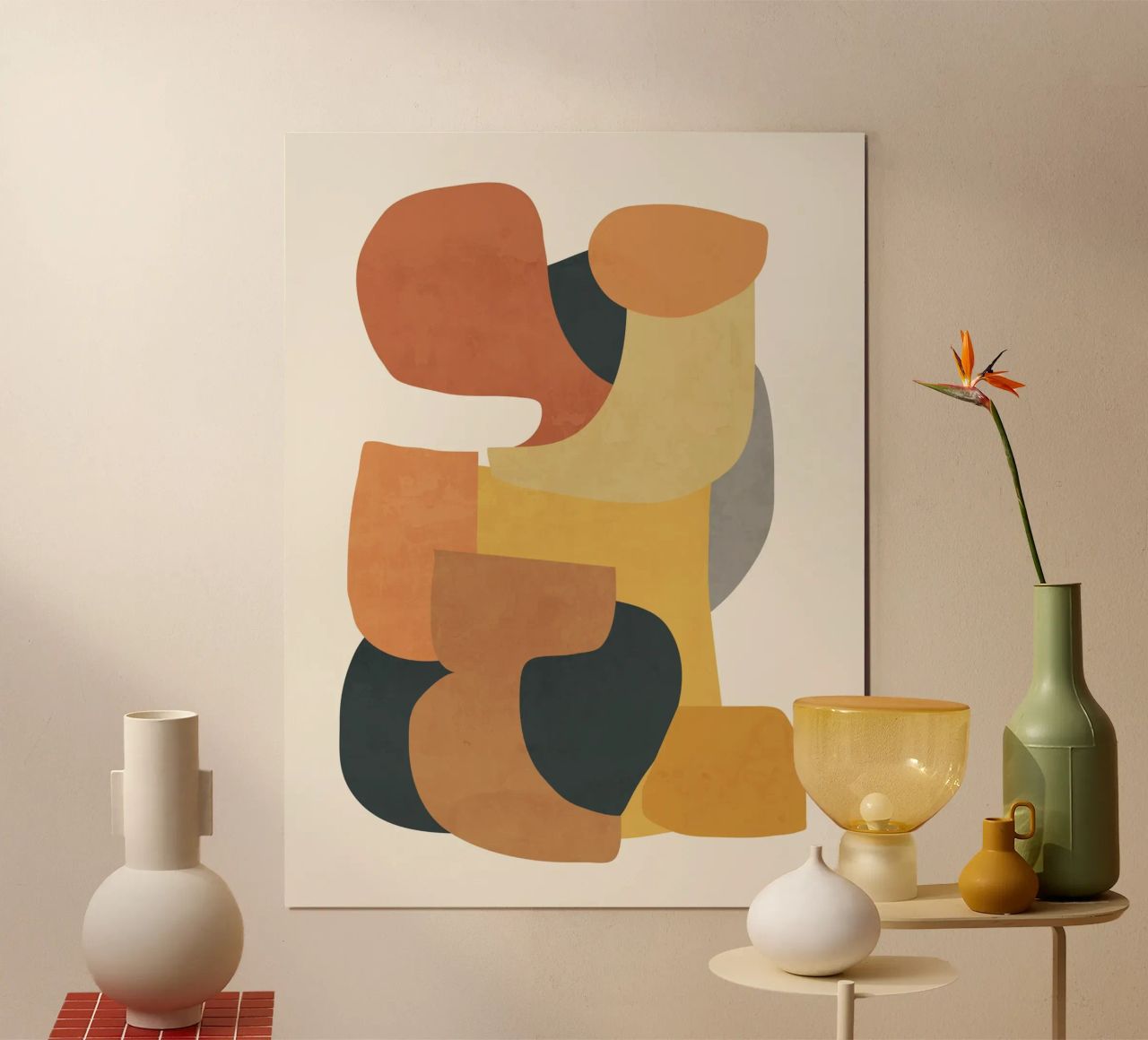 Moderne abstrakte Kunst 148 Poster von ThingDesign