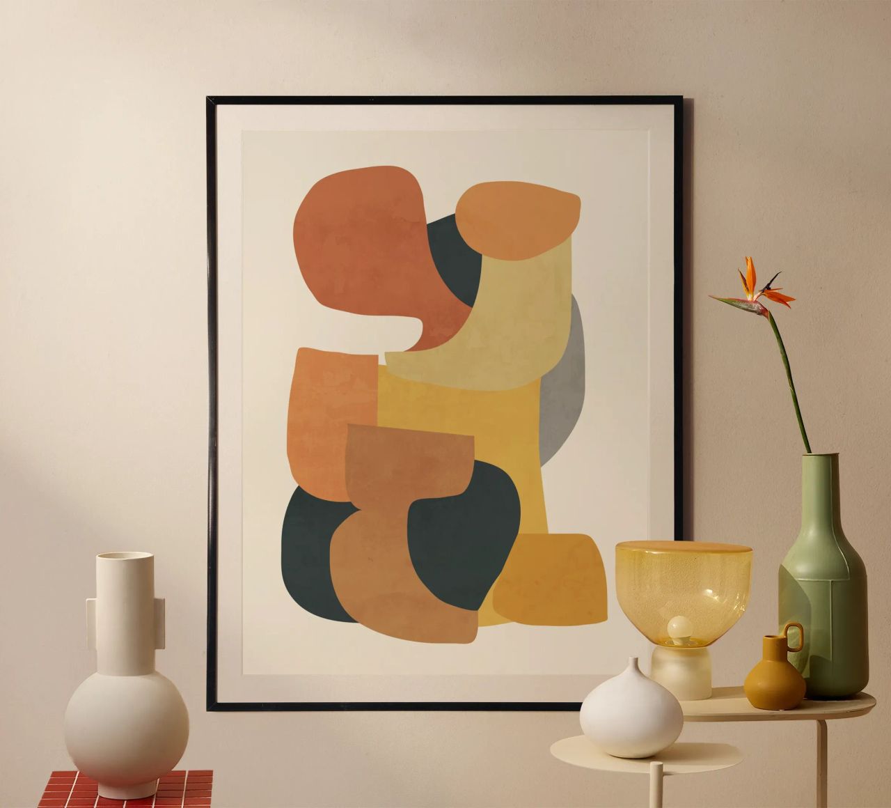 Moderne abstrakte Kunst 148 Poster von ThingDesign