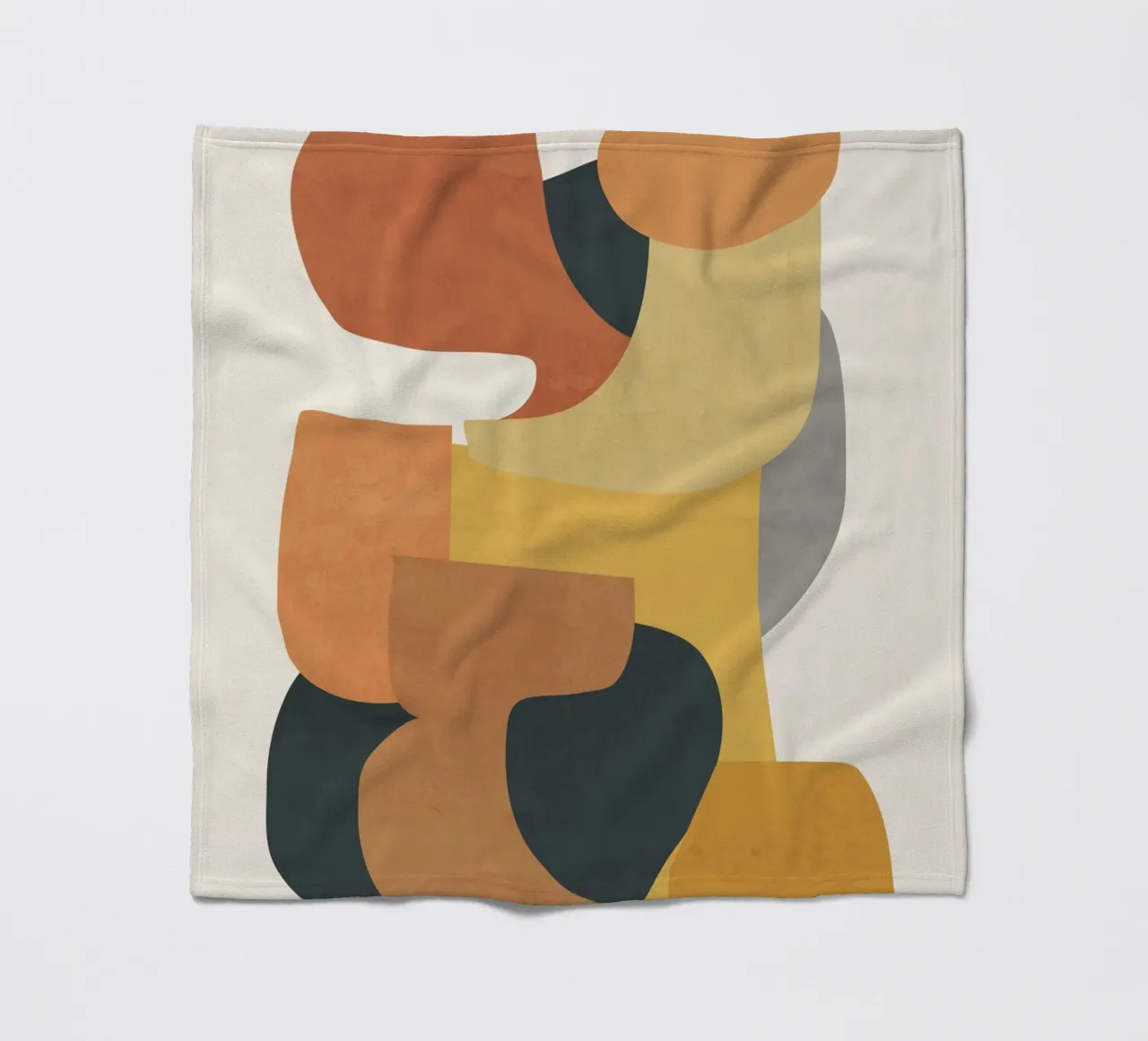 Arte astratta moderna 148 coperta in pile da ThingDesign