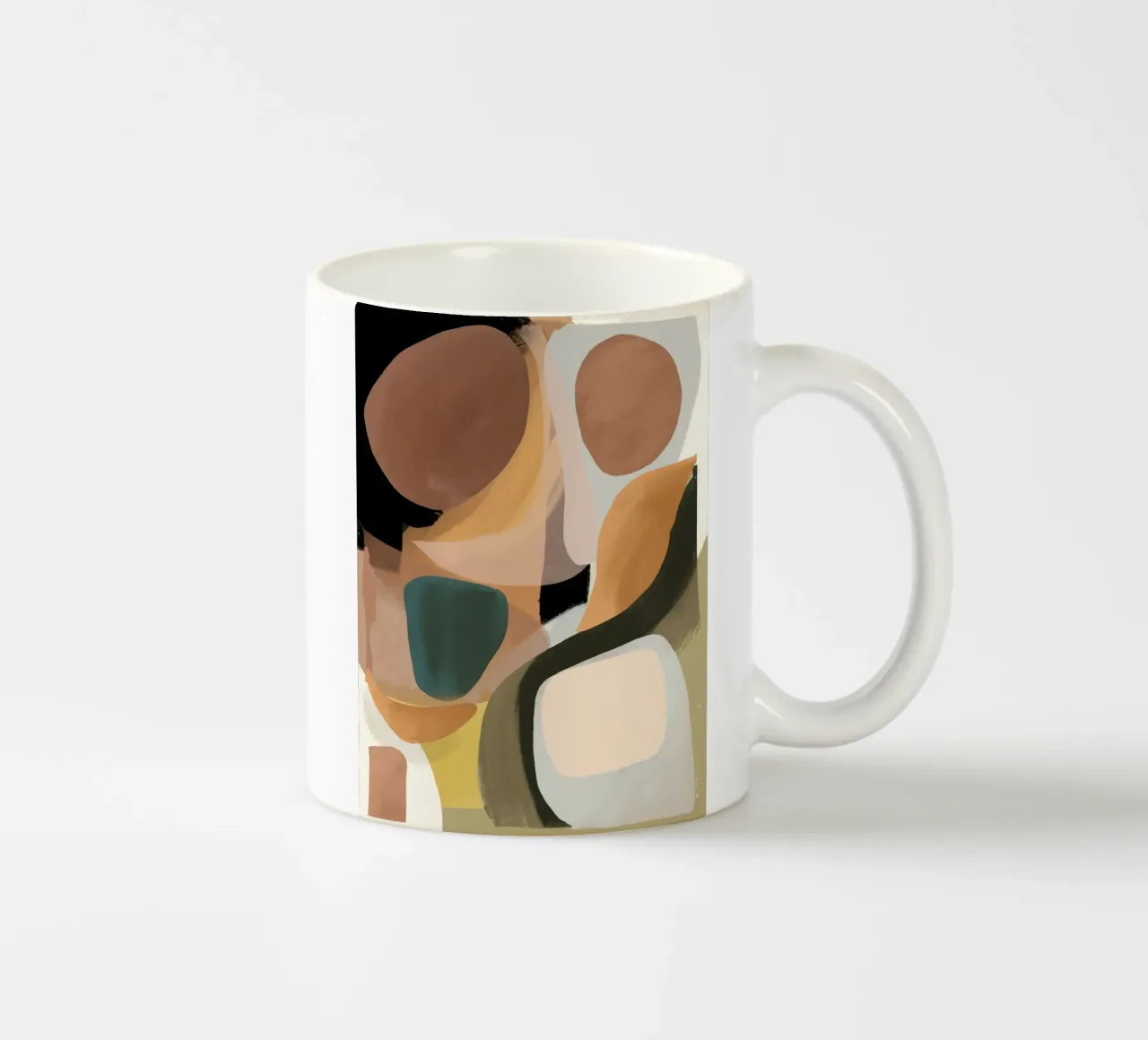 Arte astratta moderna 149 tazza in ceramica da ThingDesign