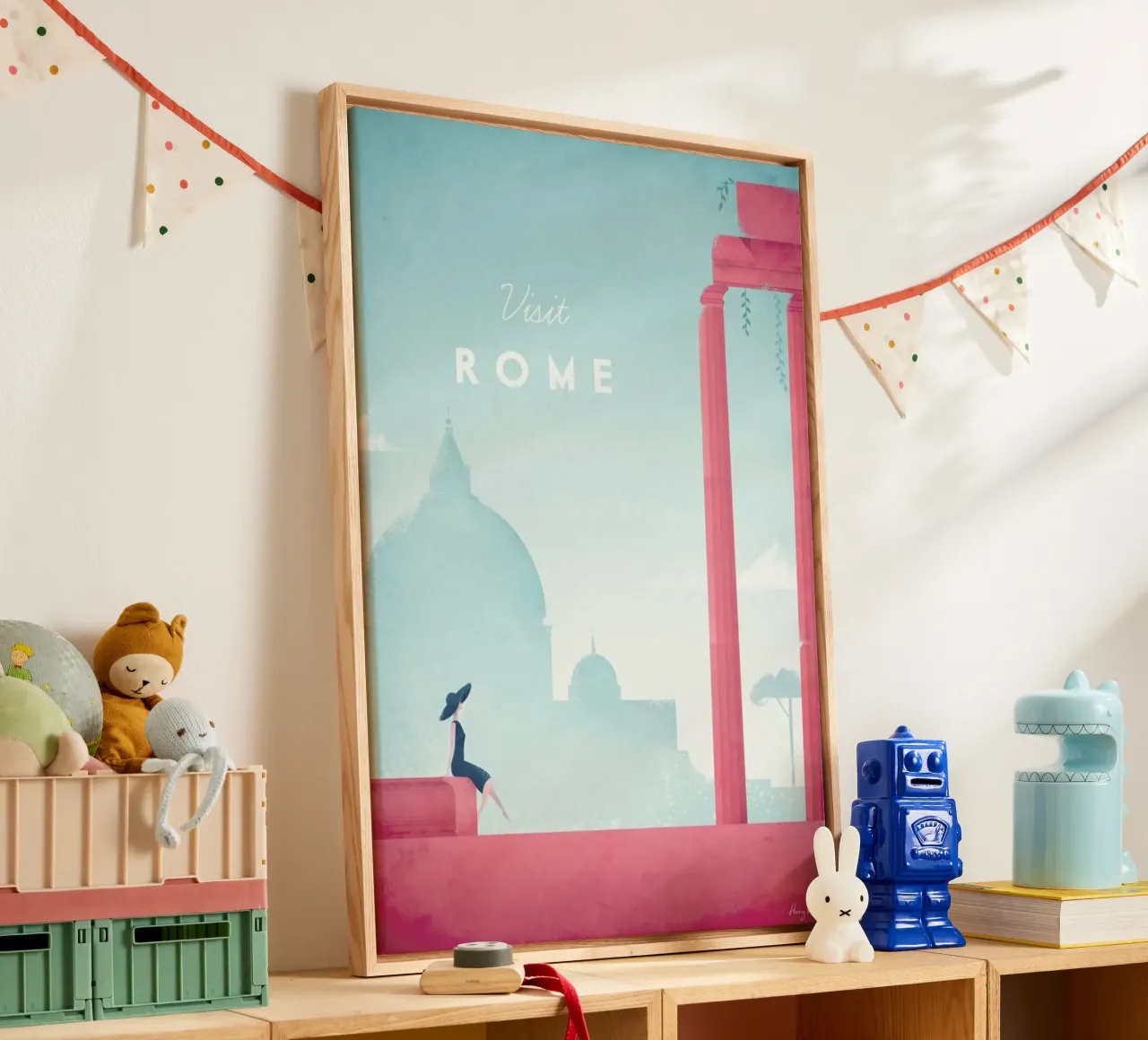 Rome tela con Cornice a cassetta da Henry Rivers