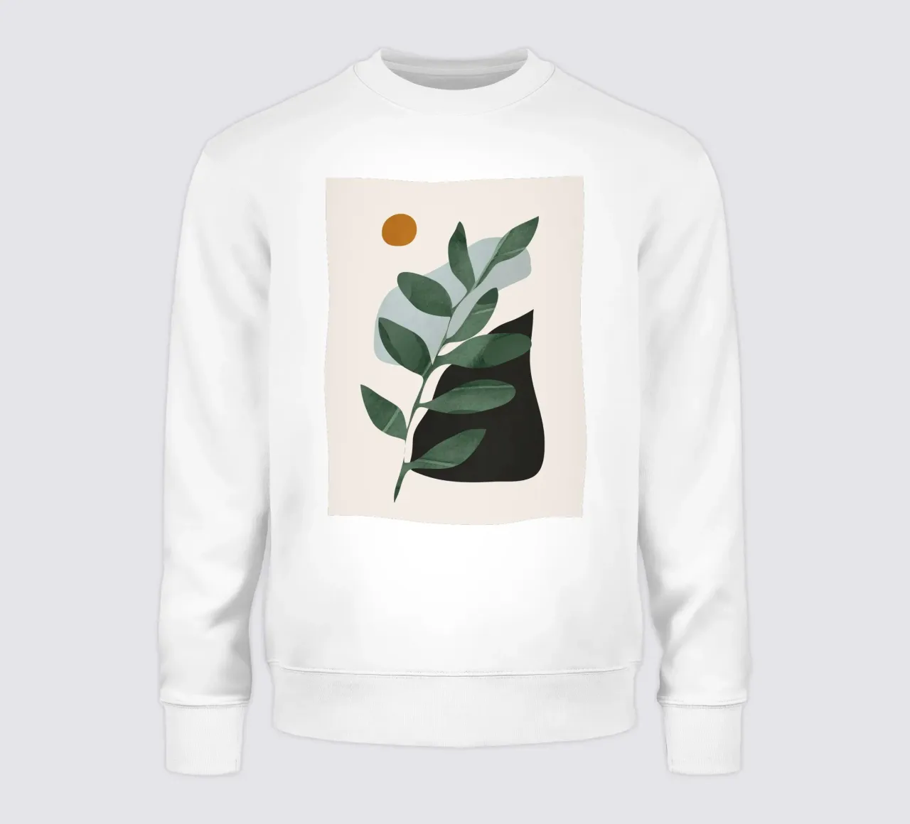 abstrakt minimal 333 Sweatshirt von ThingDesign