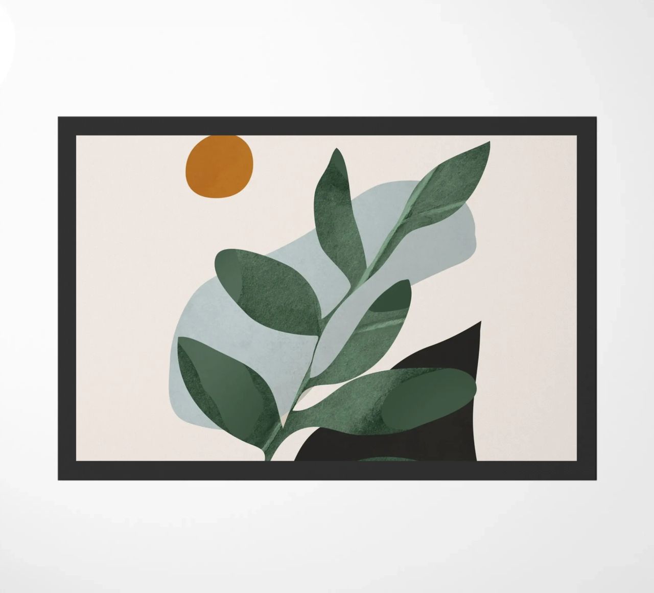 abstract minimal 333 doormat by ThingDesign