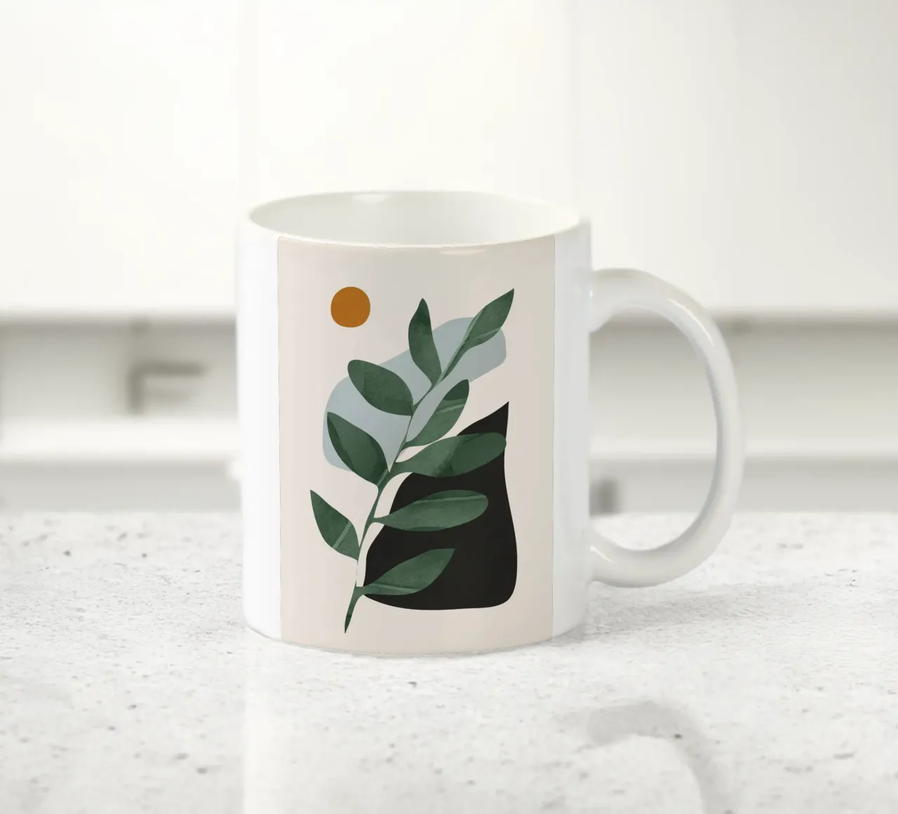 astratto minimo 333 tazza in ceramica da ThingDesign