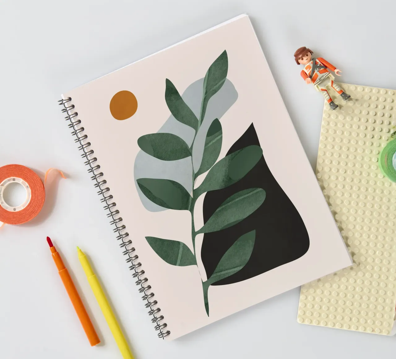 astratto minimo 333 diario ad anelli da ThingDesign