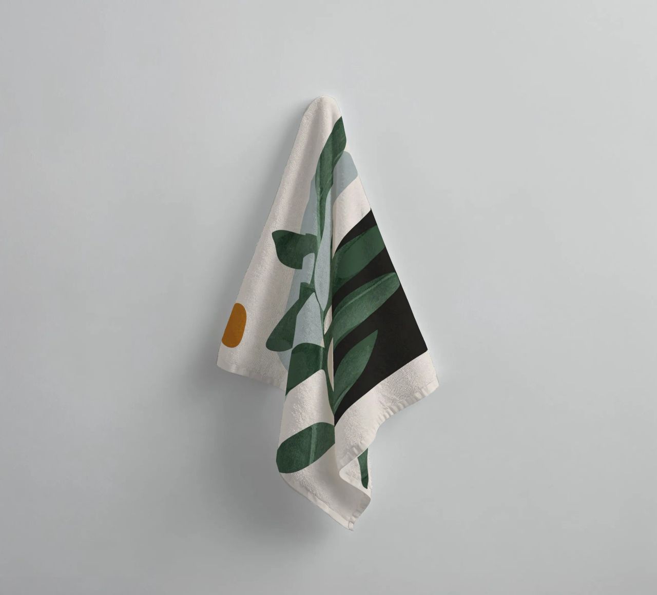abstract minimal 333 towel by ThingDesign