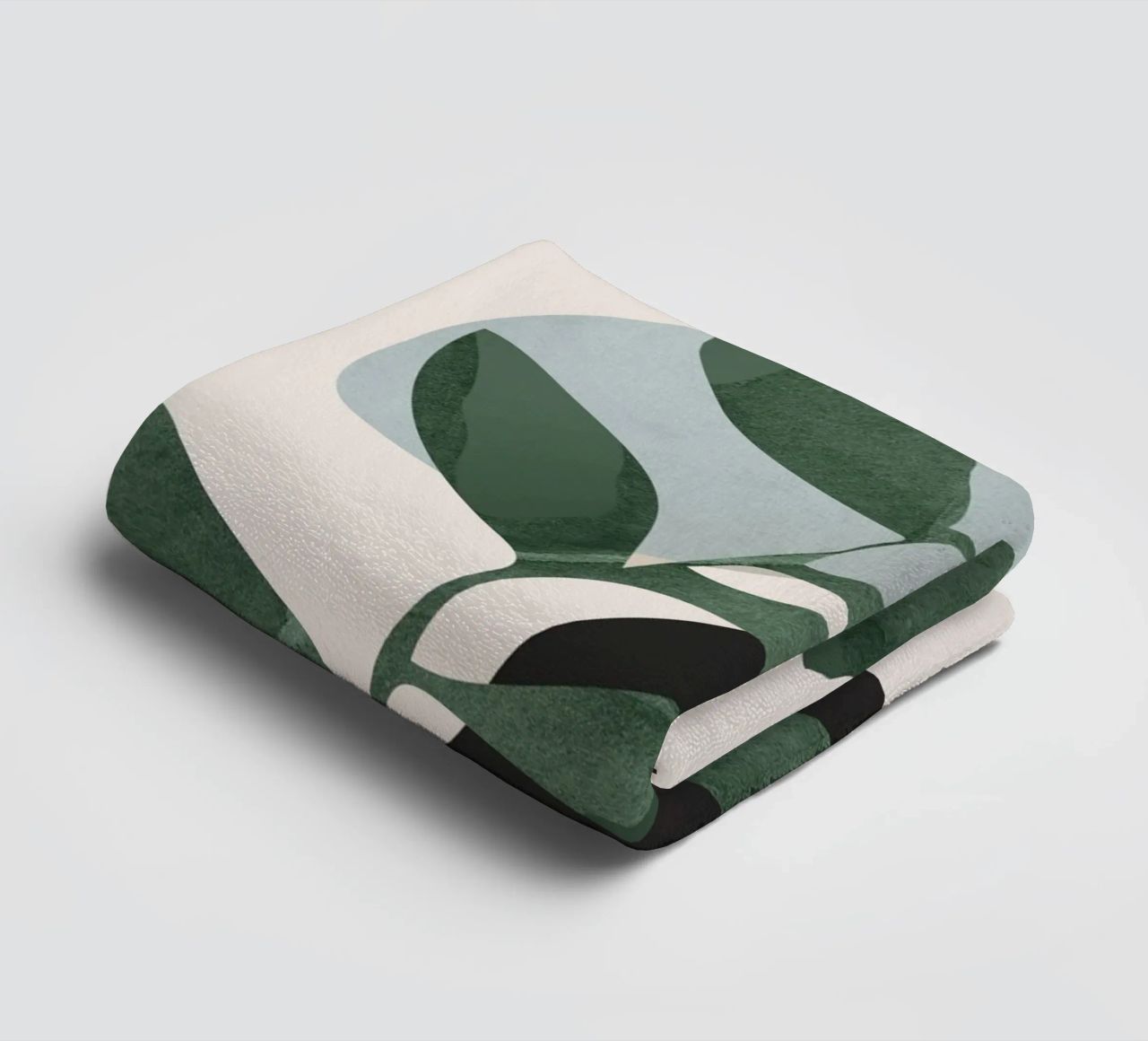 abstract minimal 333 towel by ThingDesign
