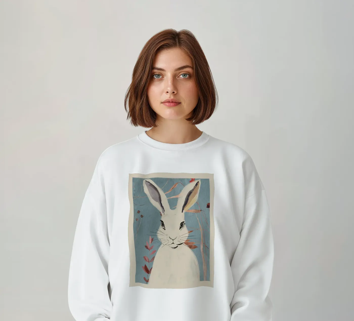 Rabbit sweatshirt by ThingDesign
