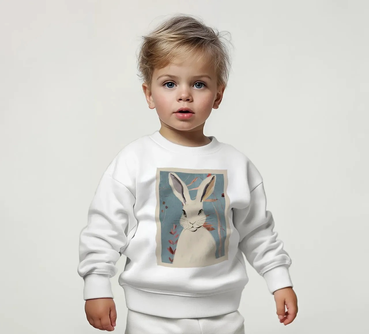 Coniglio felpa neonato da ThingDesign