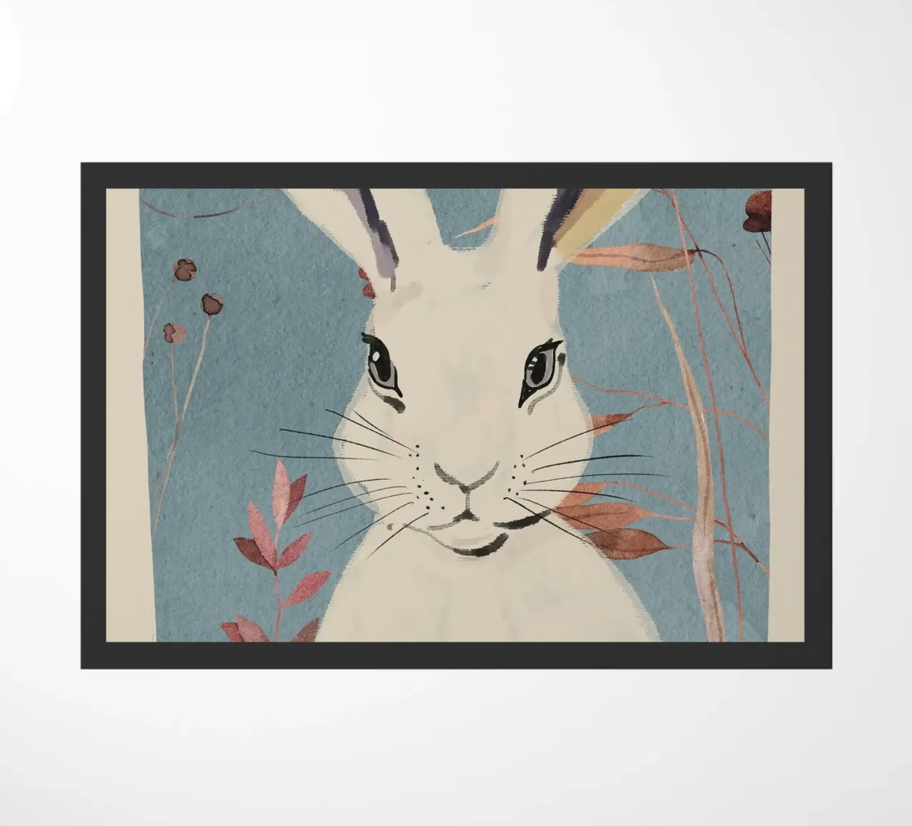 Rabbit doormat by ThingDesign