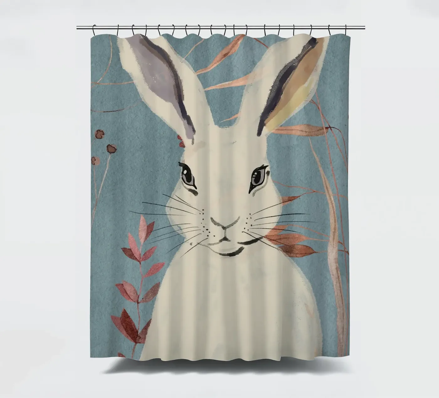 Kaninchen Duschvorhang von ThingDesign