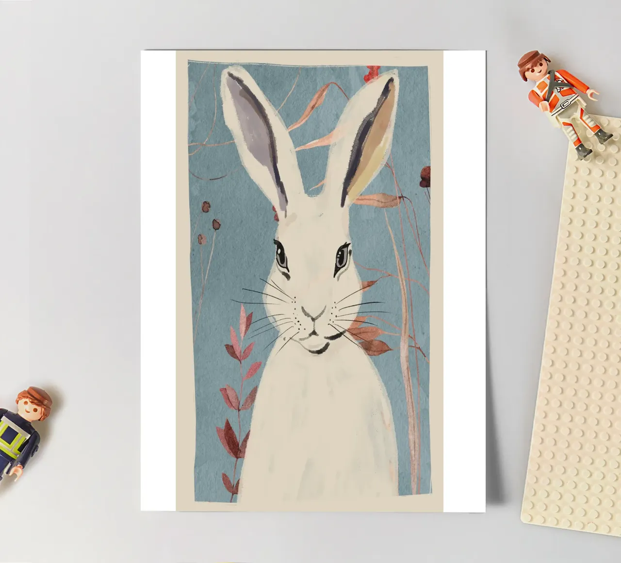 Rabbit sticker sheet by ThingDesign