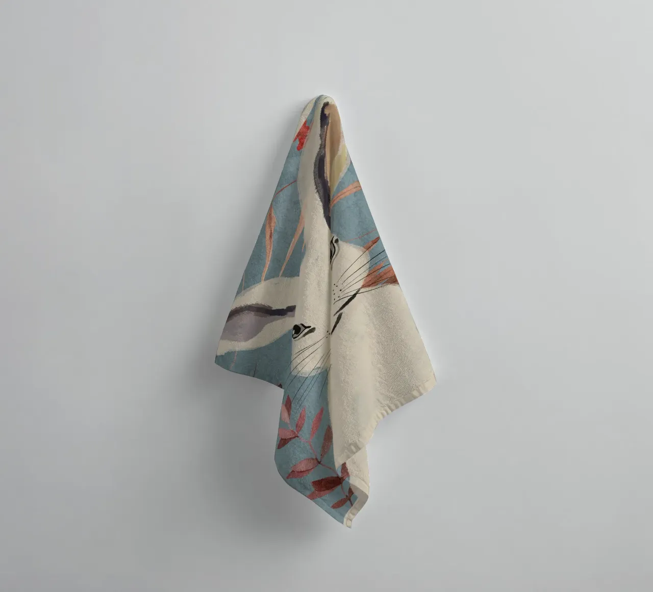 Rabbit towel by ThingDesign