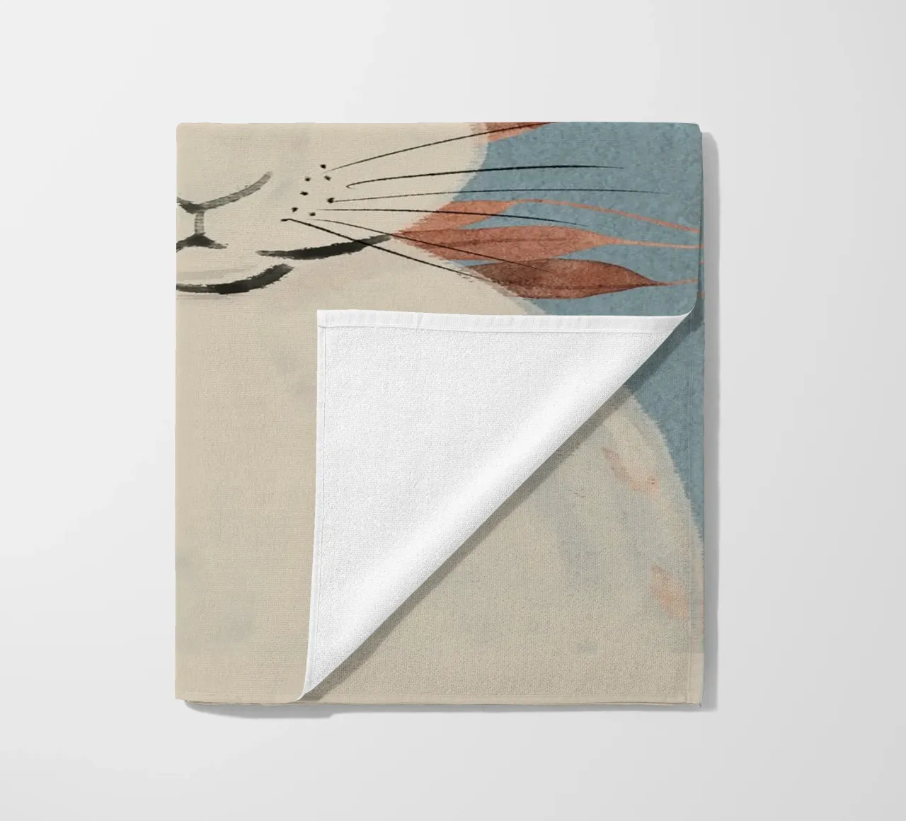 Rabbit strandhanddoek van ThingDesign