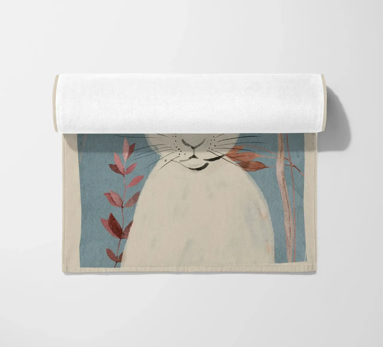 Rabbit strandhanddoek van ThingDesign