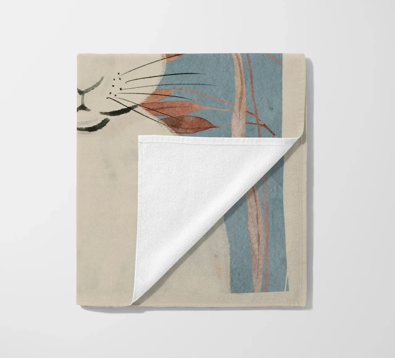 Rabbit strandhanddoek van ThingDesign