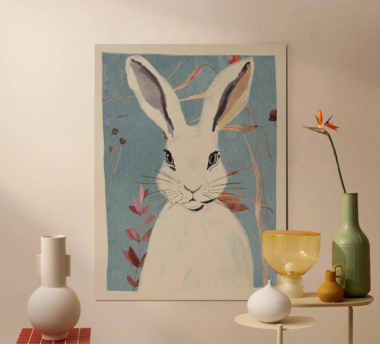 Rabbit poster by ThingDesign