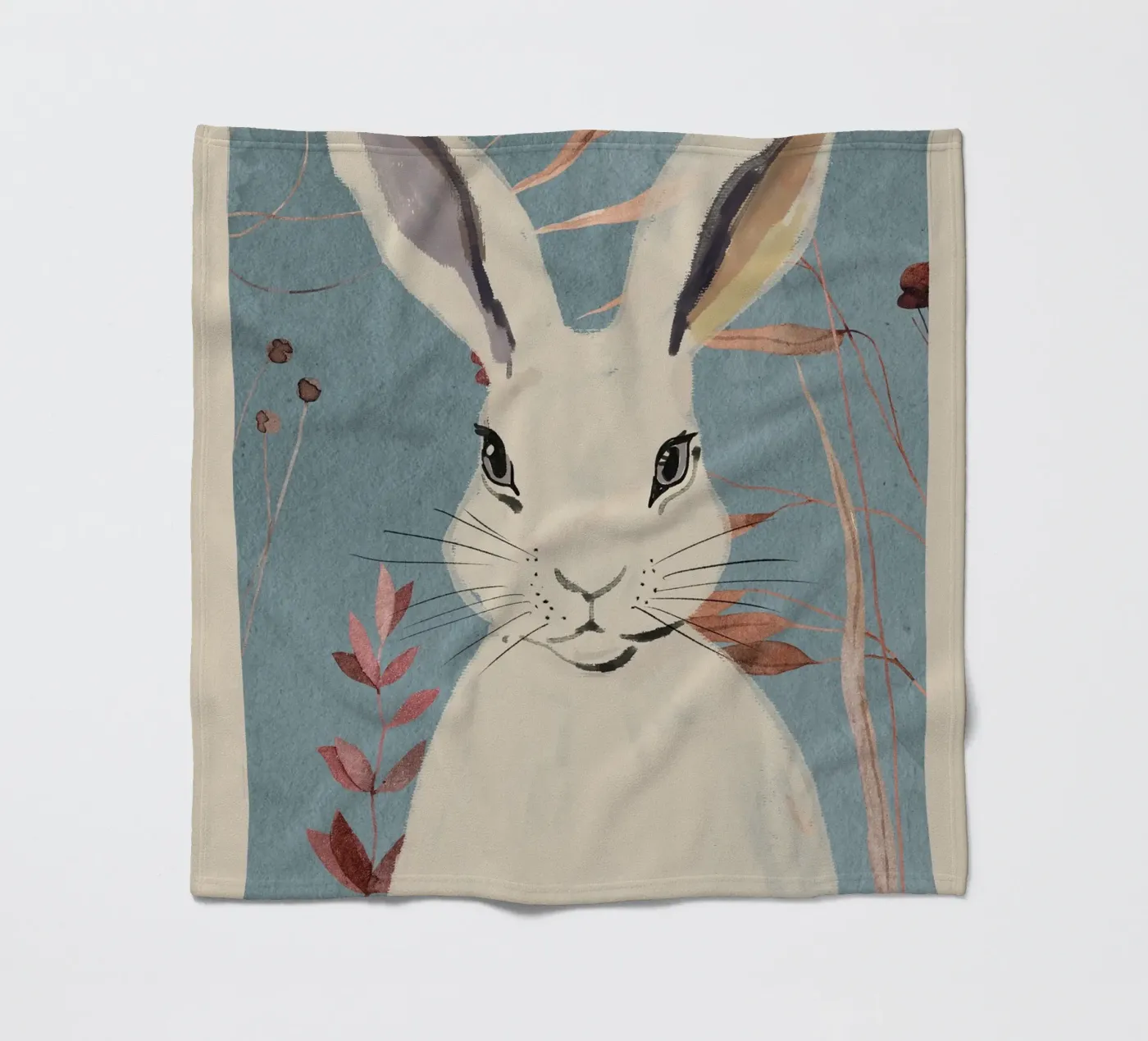 Kaninchen Fleecedecke von ThingDesign