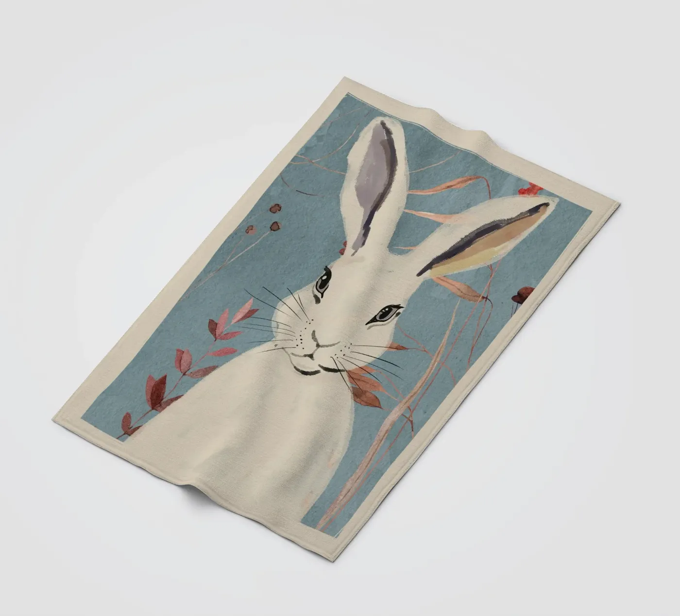 Kaninchen Fleecedecke von ThingDesign