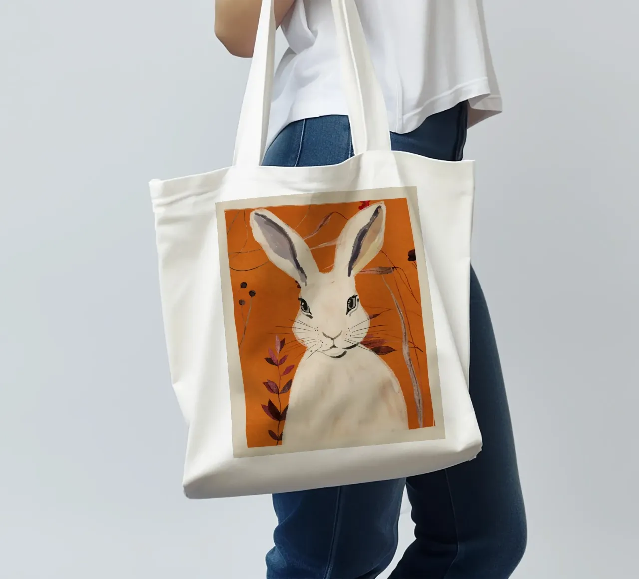 Lapin 4 tote bag de ThingDesign