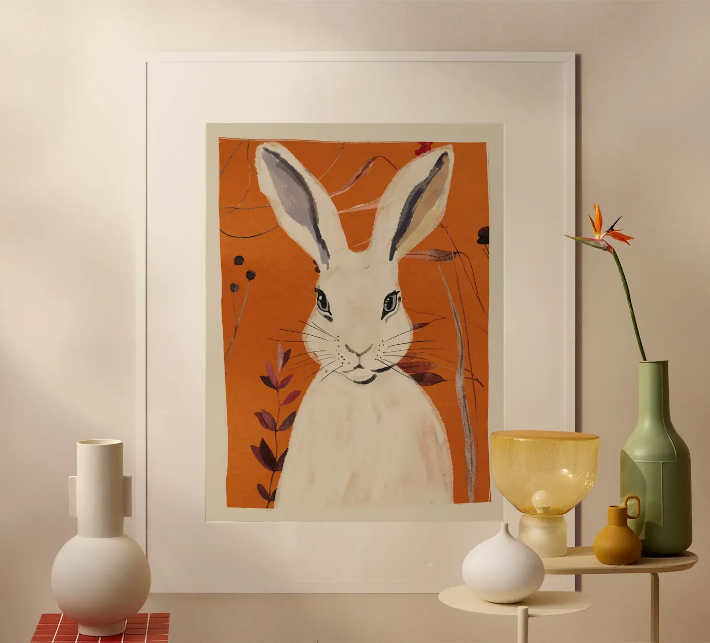 Rabbit 4 poster by ThingDesign