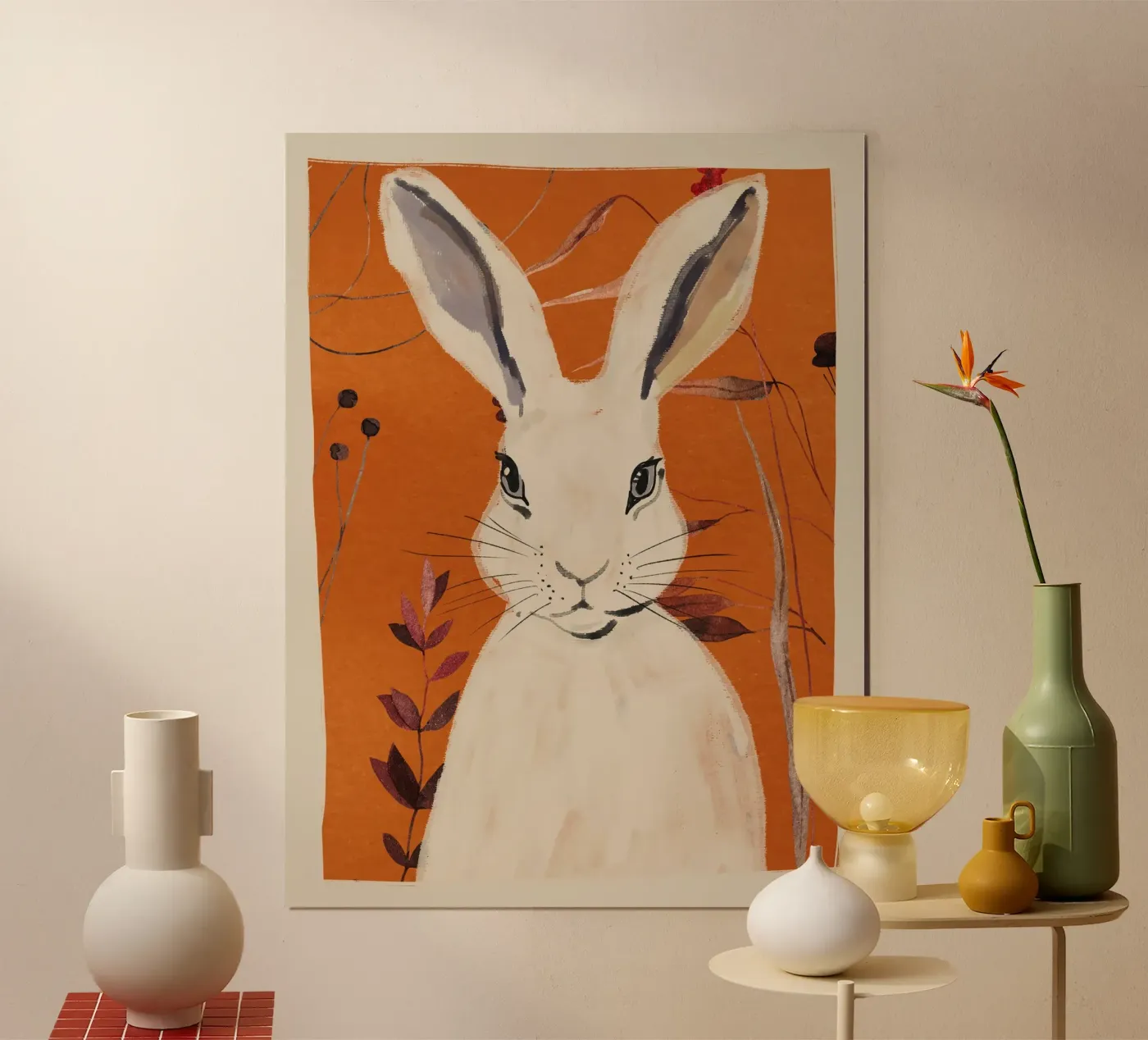 Rabbit 4 poster by ThingDesign