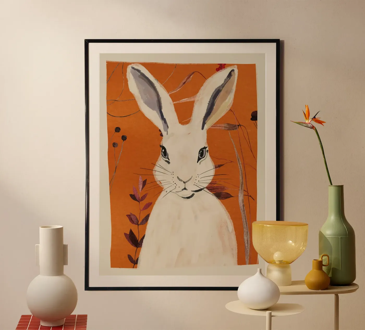 Rabbit 4 poster by ThingDesign