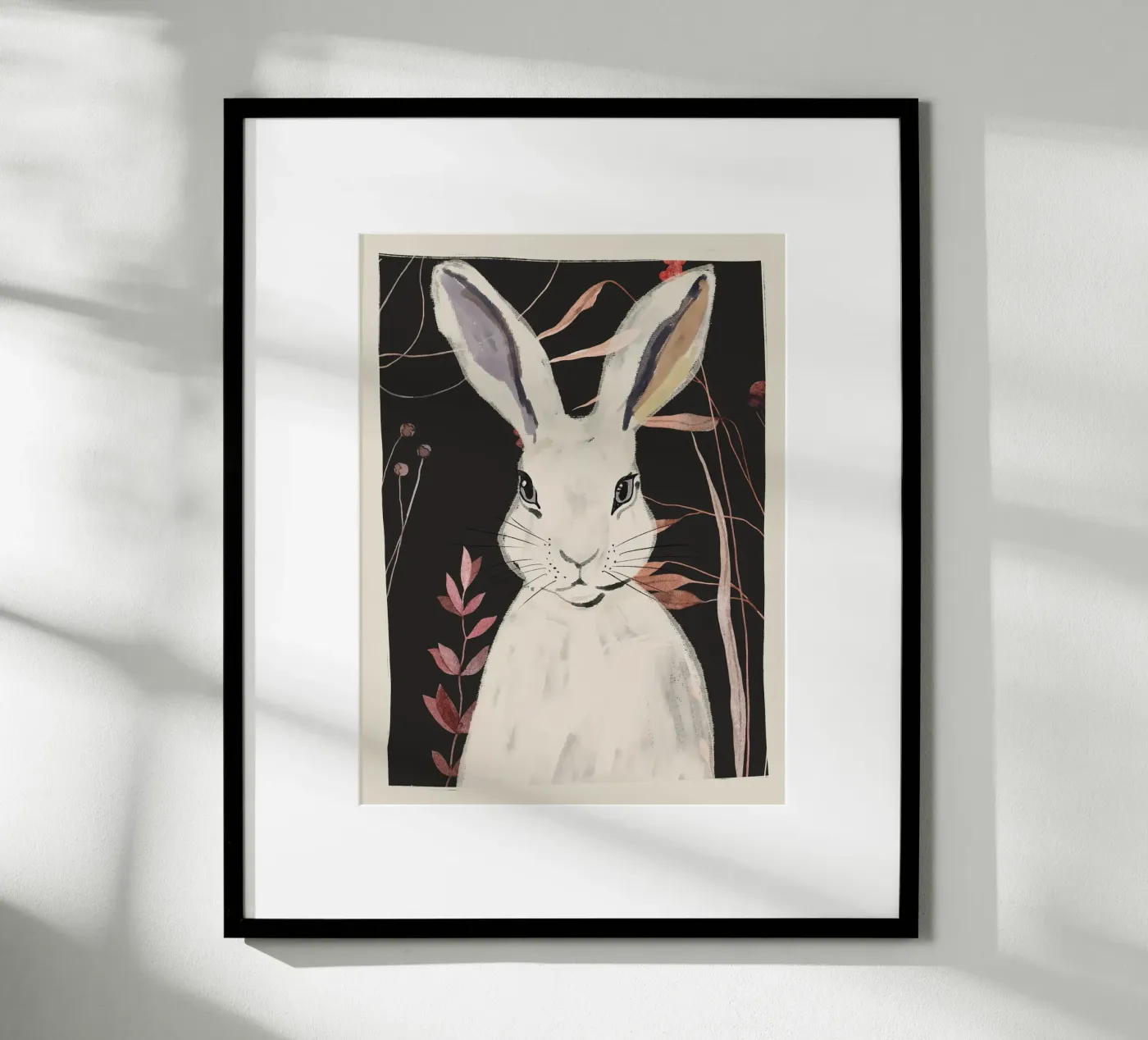 Rabbit 5 poster by ThingDesign