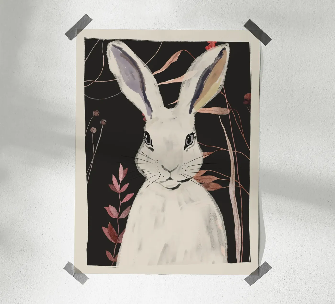 Rabbit 5 poster by ThingDesign