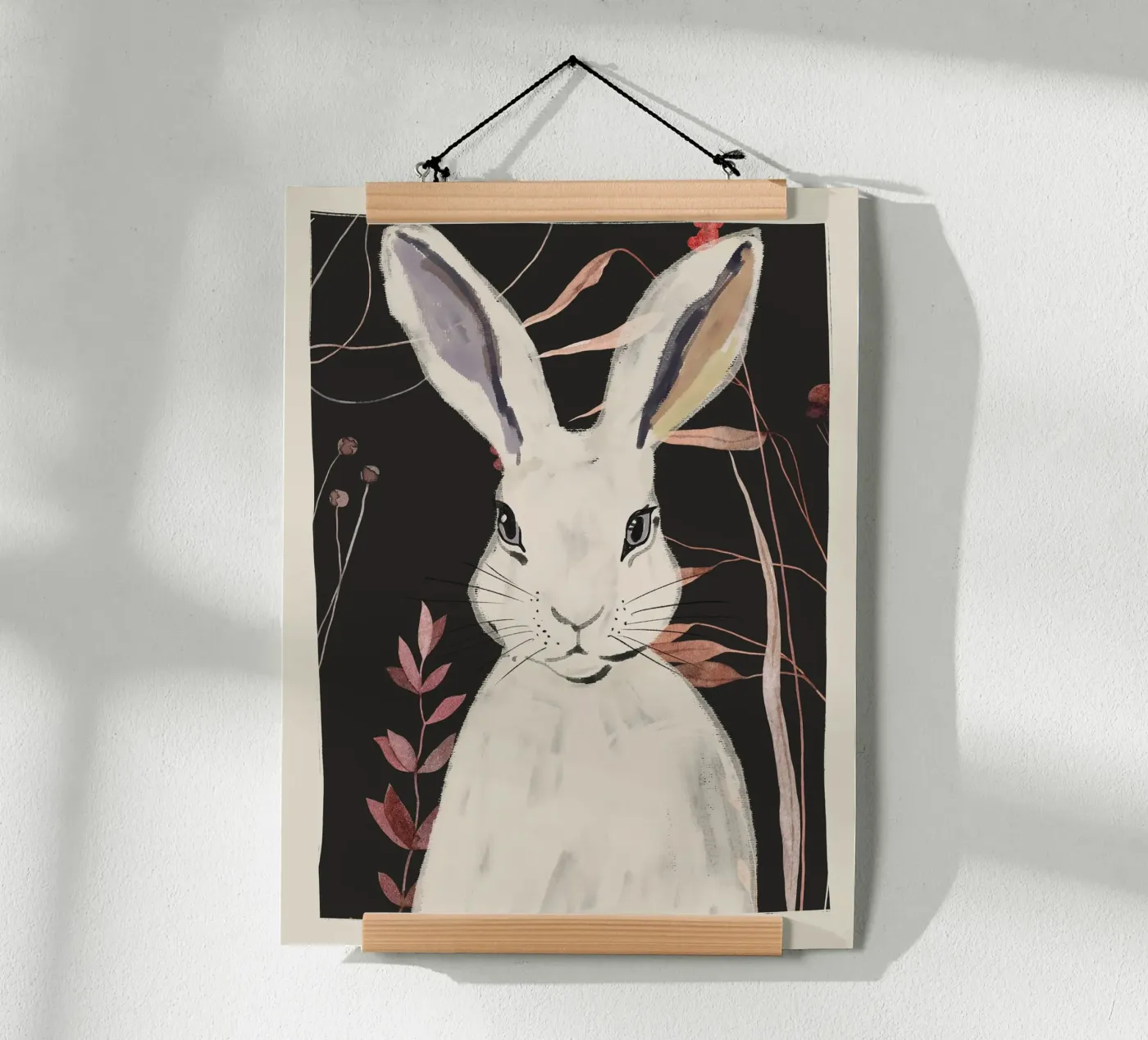Rabbit 5 poster by ThingDesign