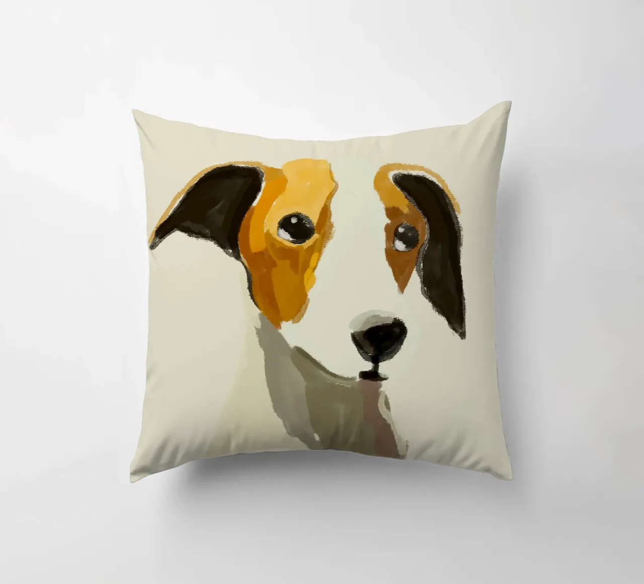 Ritratto di cane 2 cuscino da ThingDesign