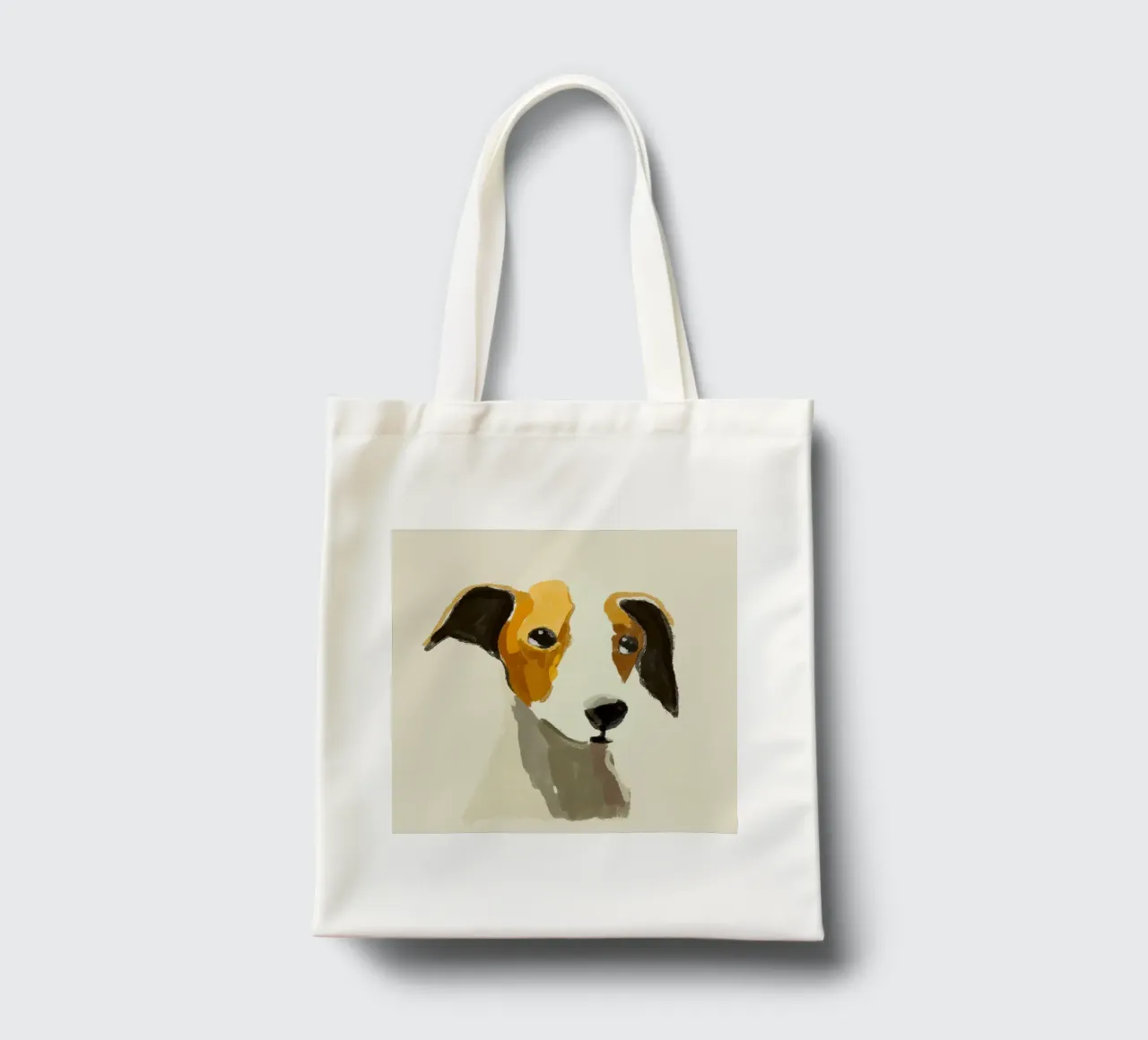 Ritratto di cane 2 borsa in juta da ThingDesign