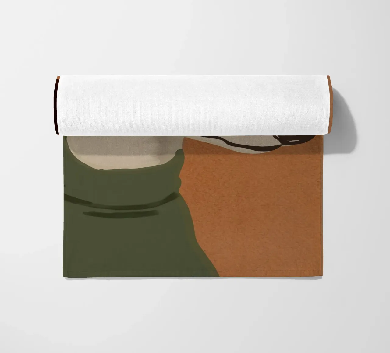 Ritratto di cane 5 telo mare da ThingDesign