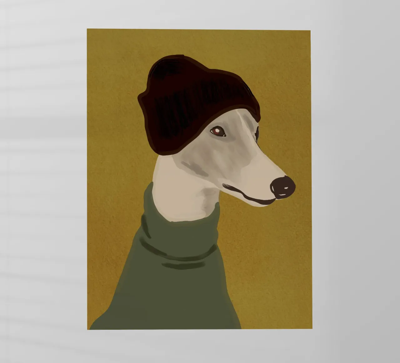 Ritratto di cane 4 pellicola backlit da ThingDesign