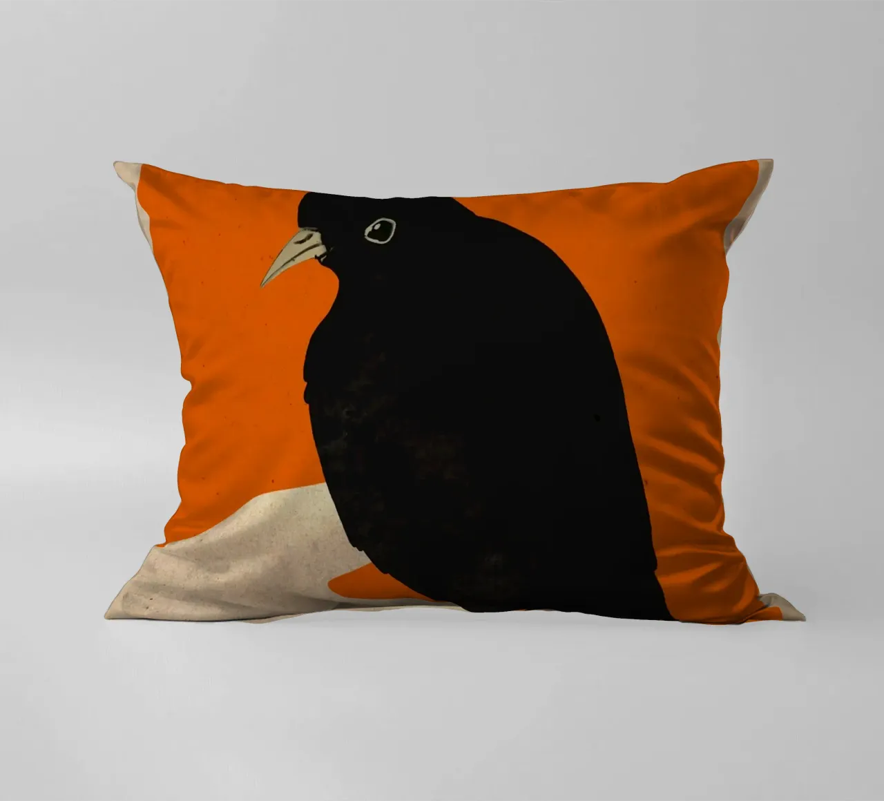 Uccello in mano 5 cuscino da ThingDesign