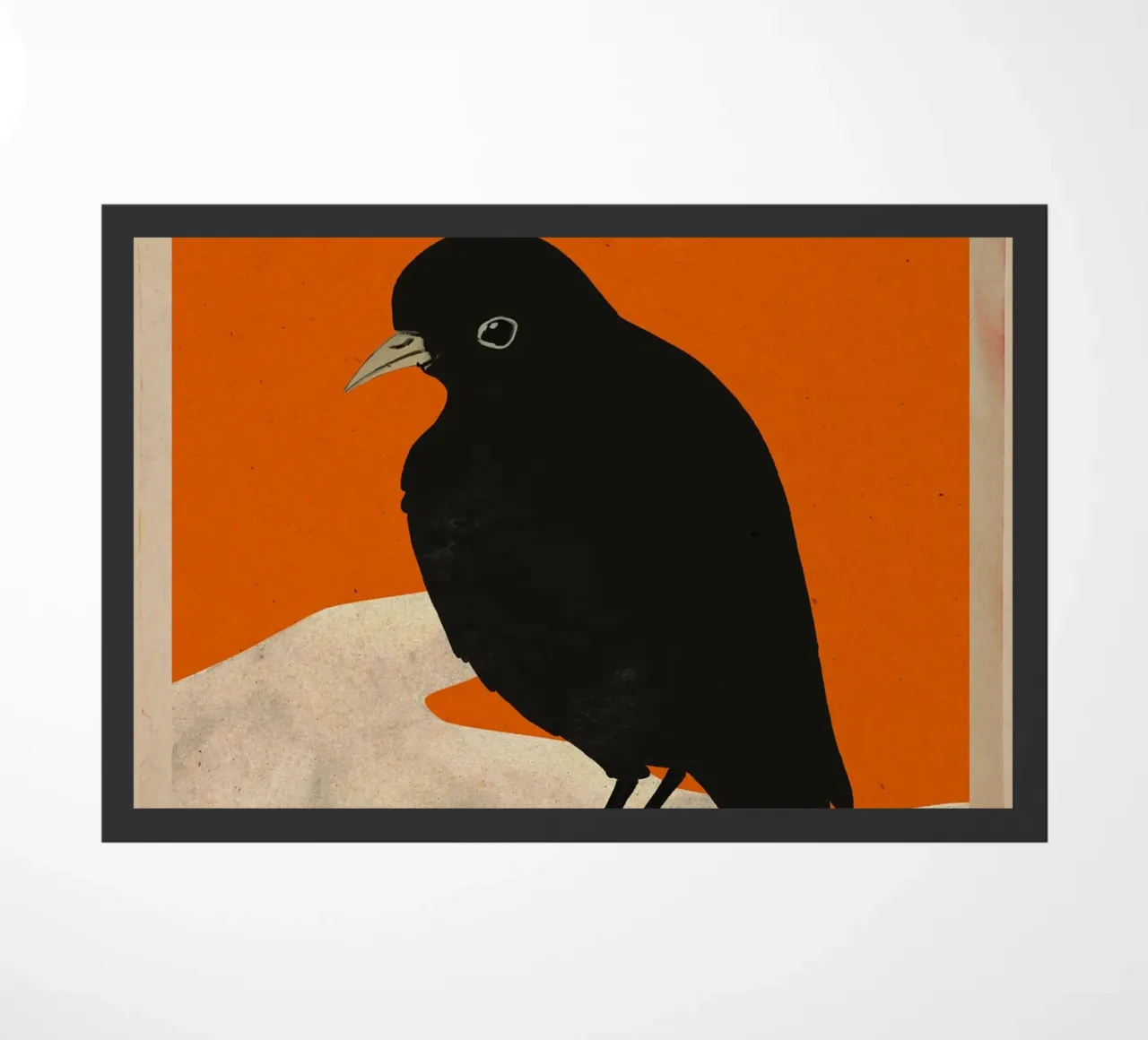 Uccello in mano 5 zerbino da ThingDesign