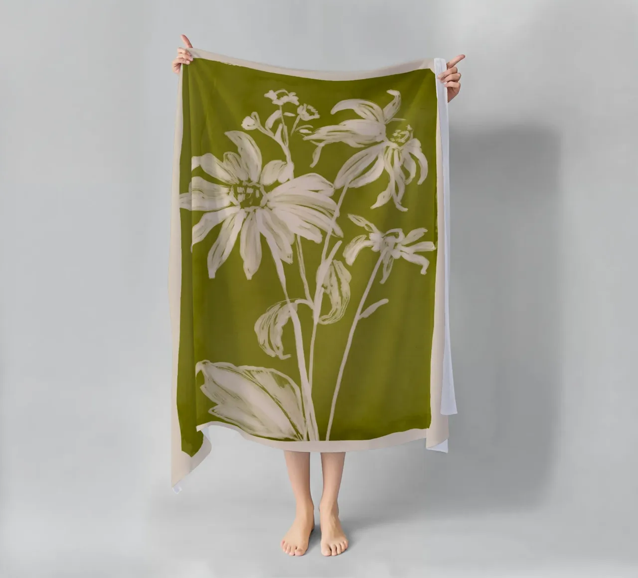 fiori minimi 12 telo mare da ThingDesign
