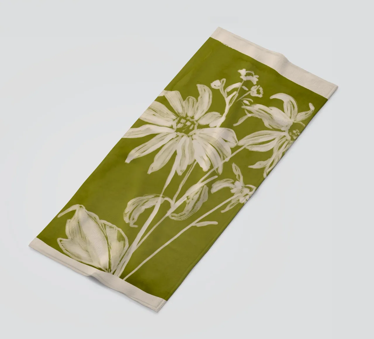 fiori minimi 12 telo mare da ThingDesign