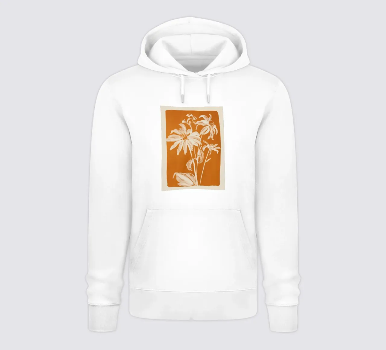 fiori minimi 12 a felpa con cappuccio da ThingDesign
