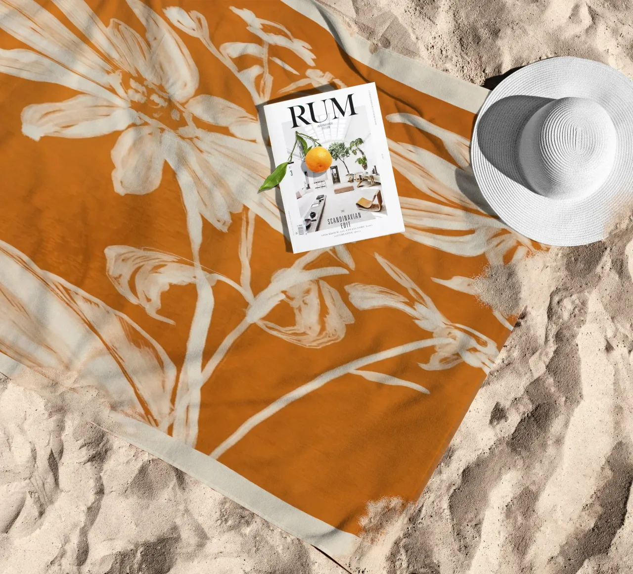 fiori minimi 12 a telo mare da ThingDesign