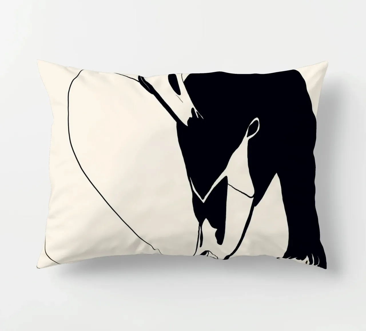 Due cigni 3 cuscino da ThingDesign