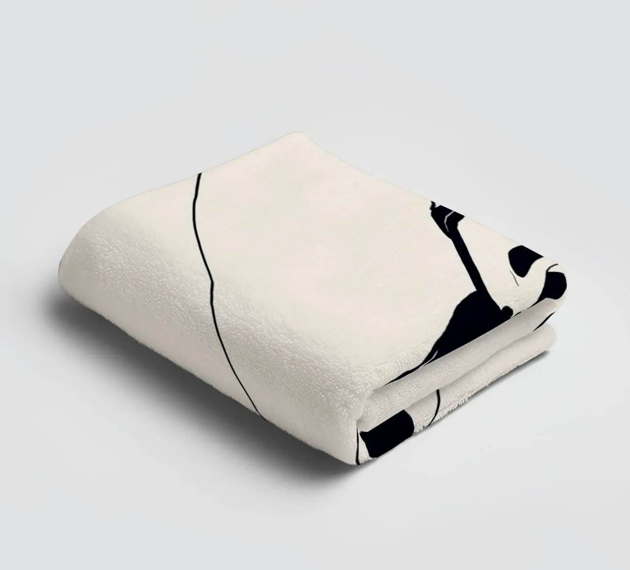 Due cigni 3 asciugamano da bagno da ThingDesign