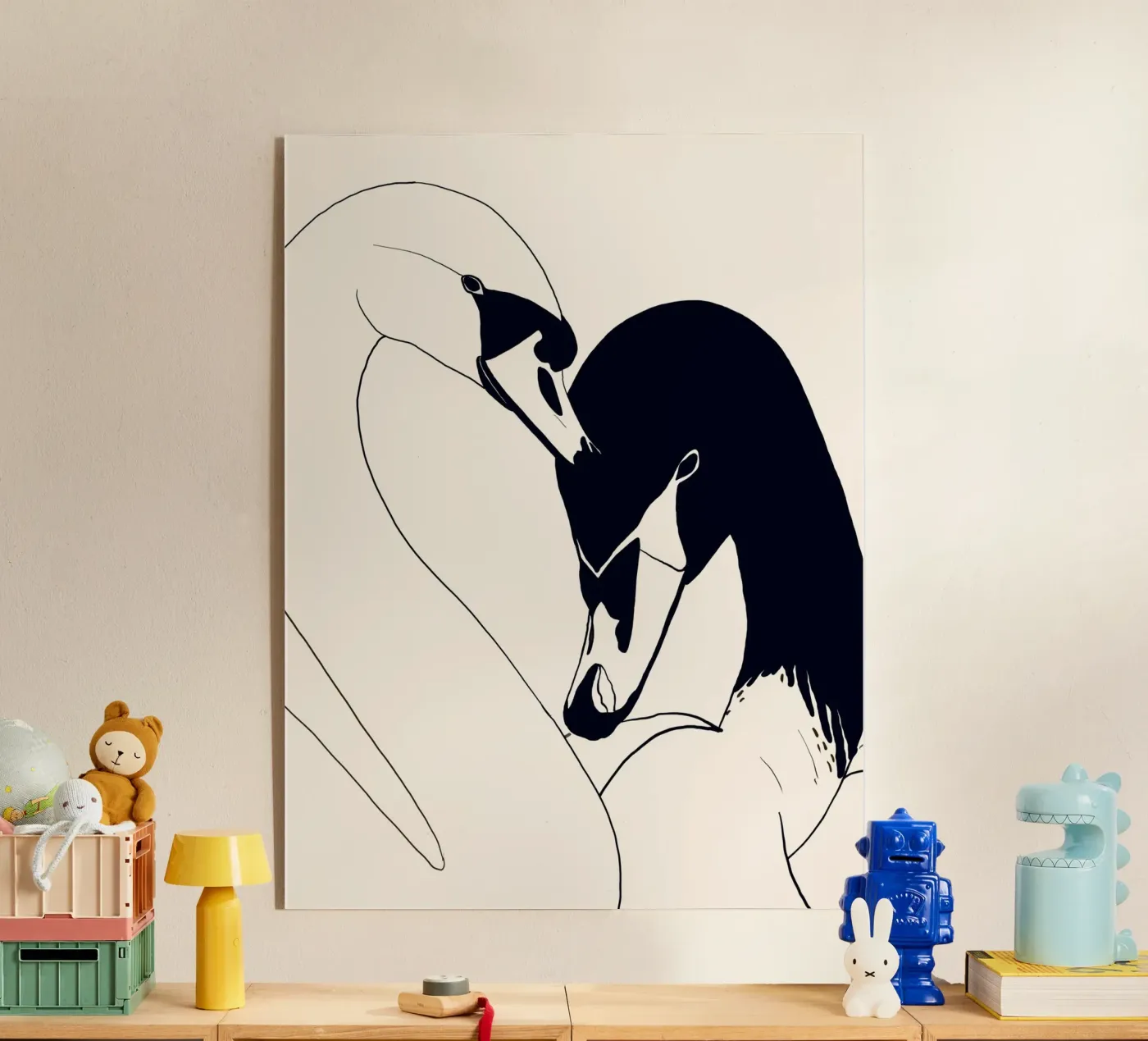 Two Swans 3 plexiglas de ThingDesign