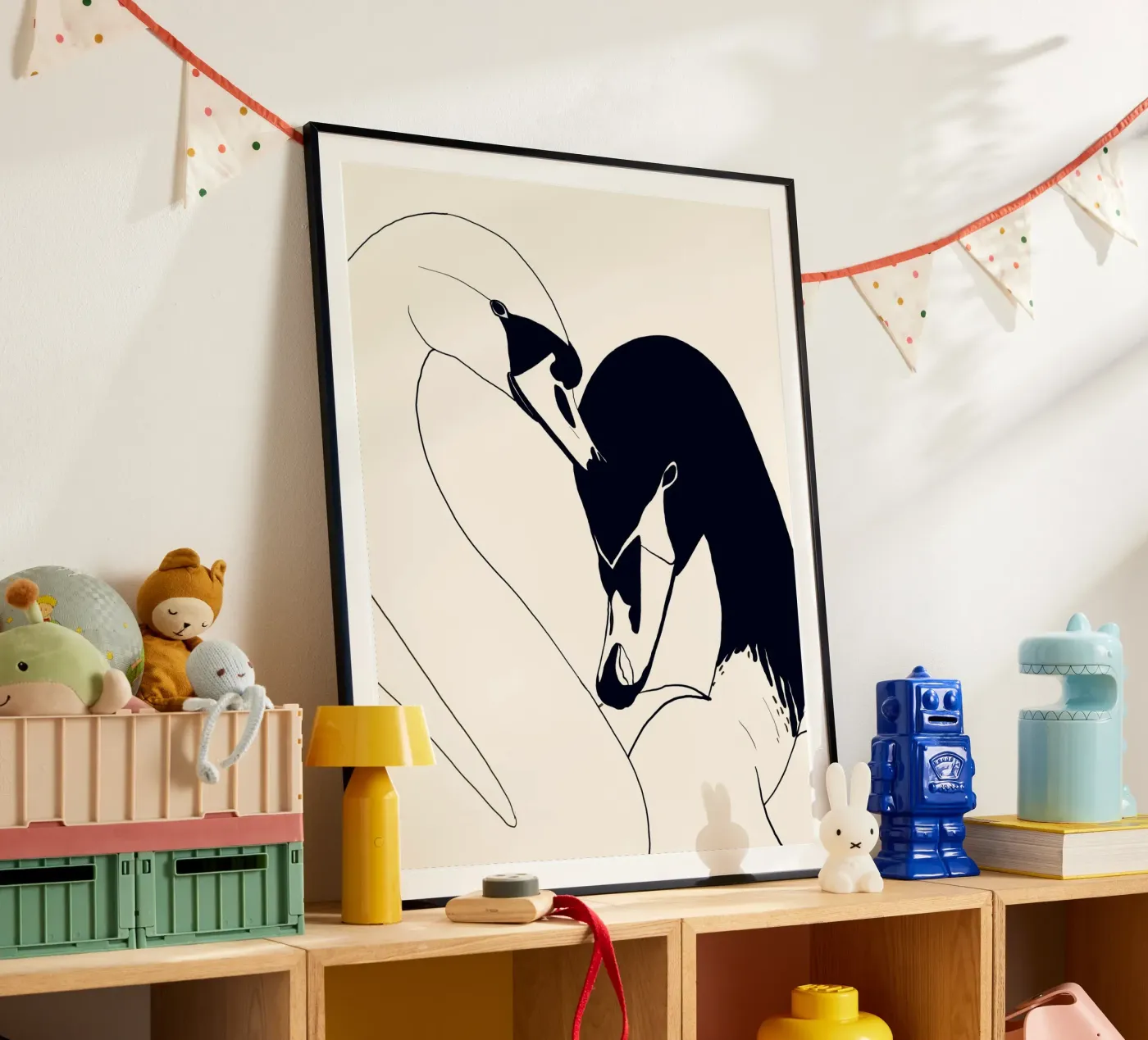 Two Swans 3 poster da ThingDesign