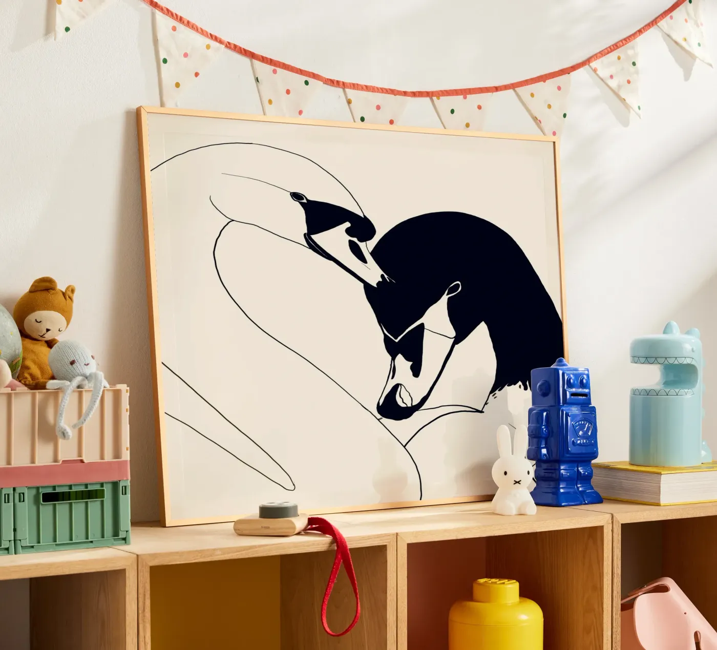 Two Swans 3 poster da ThingDesign