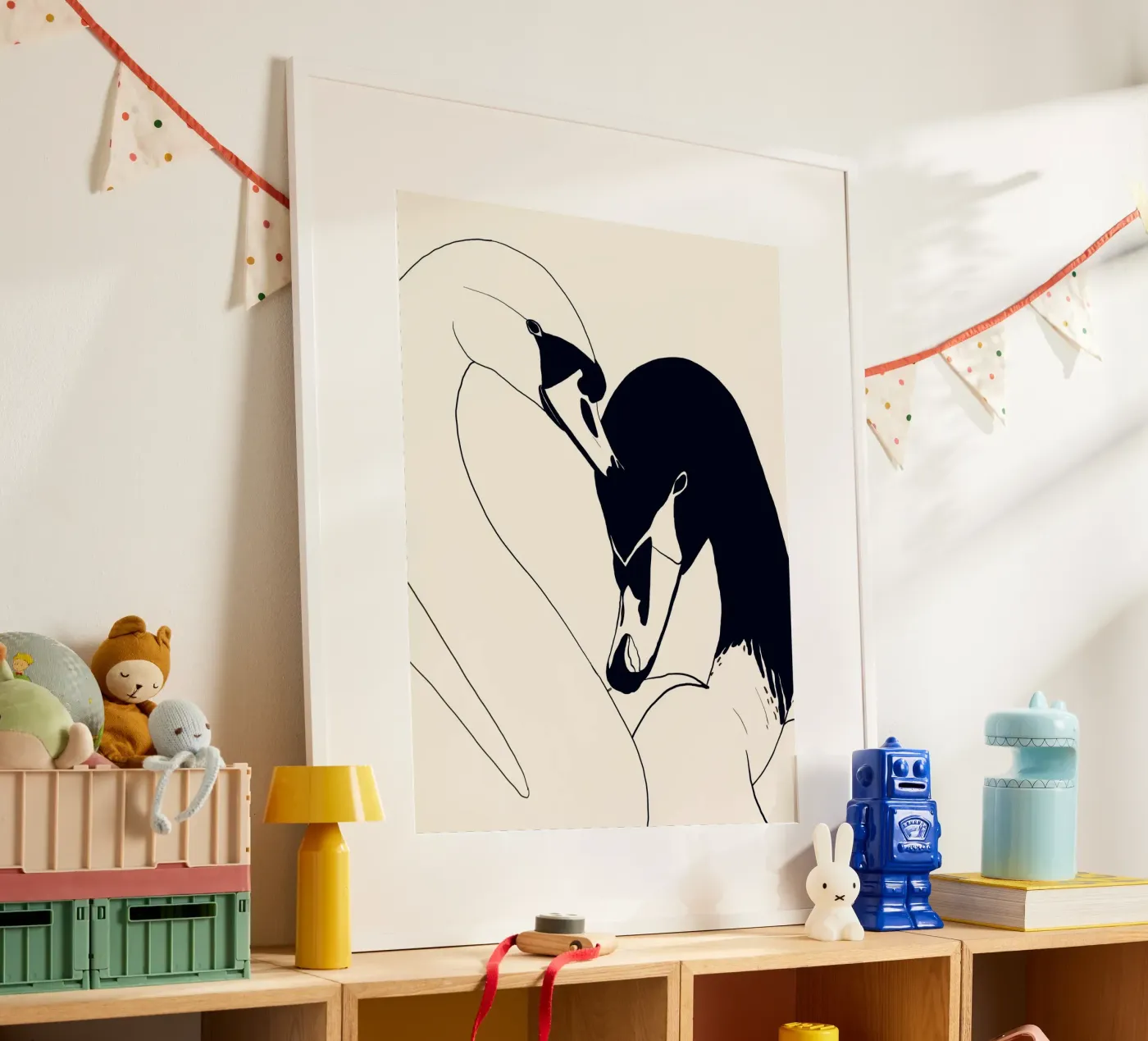 Two Swans 3 poster da ThingDesign