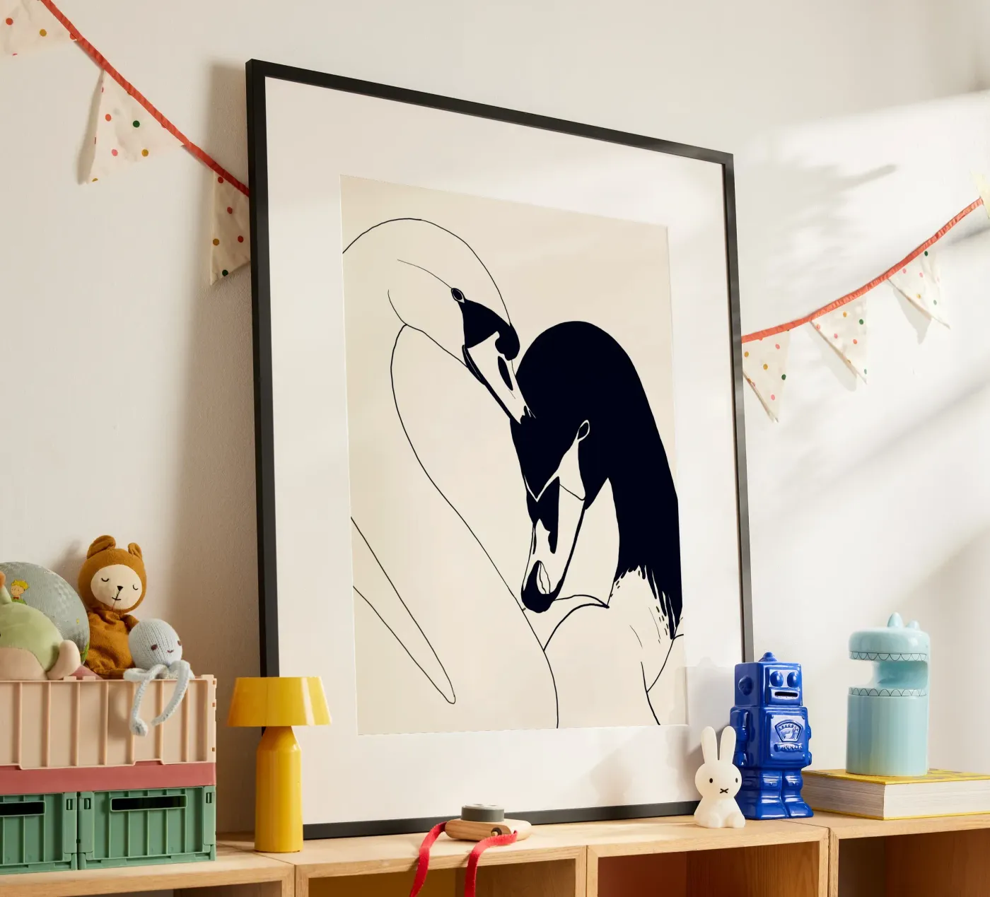 Two Swans 3 poster da ThingDesign