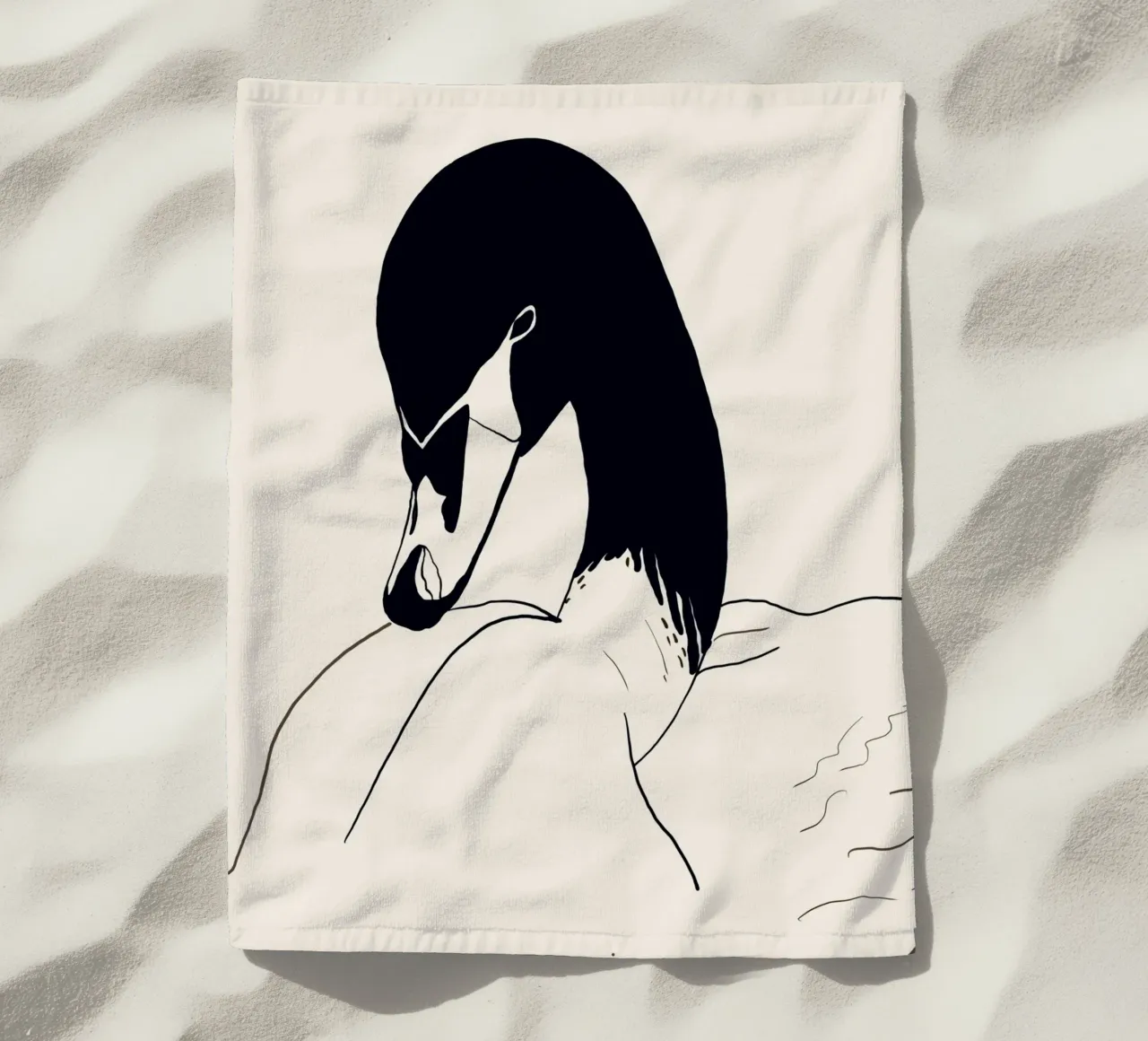 Cigno 2 telo mare da ThingDesign