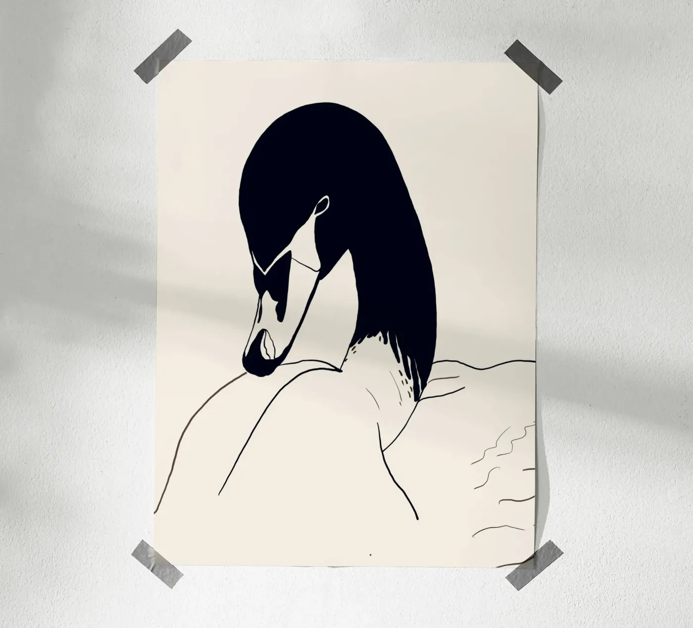 Schwan 2 Poster von ThingDesign