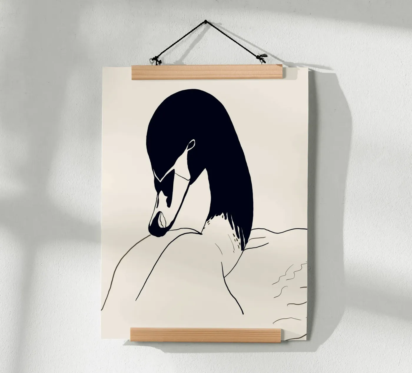 Schwan 2 Poster von ThingDesign